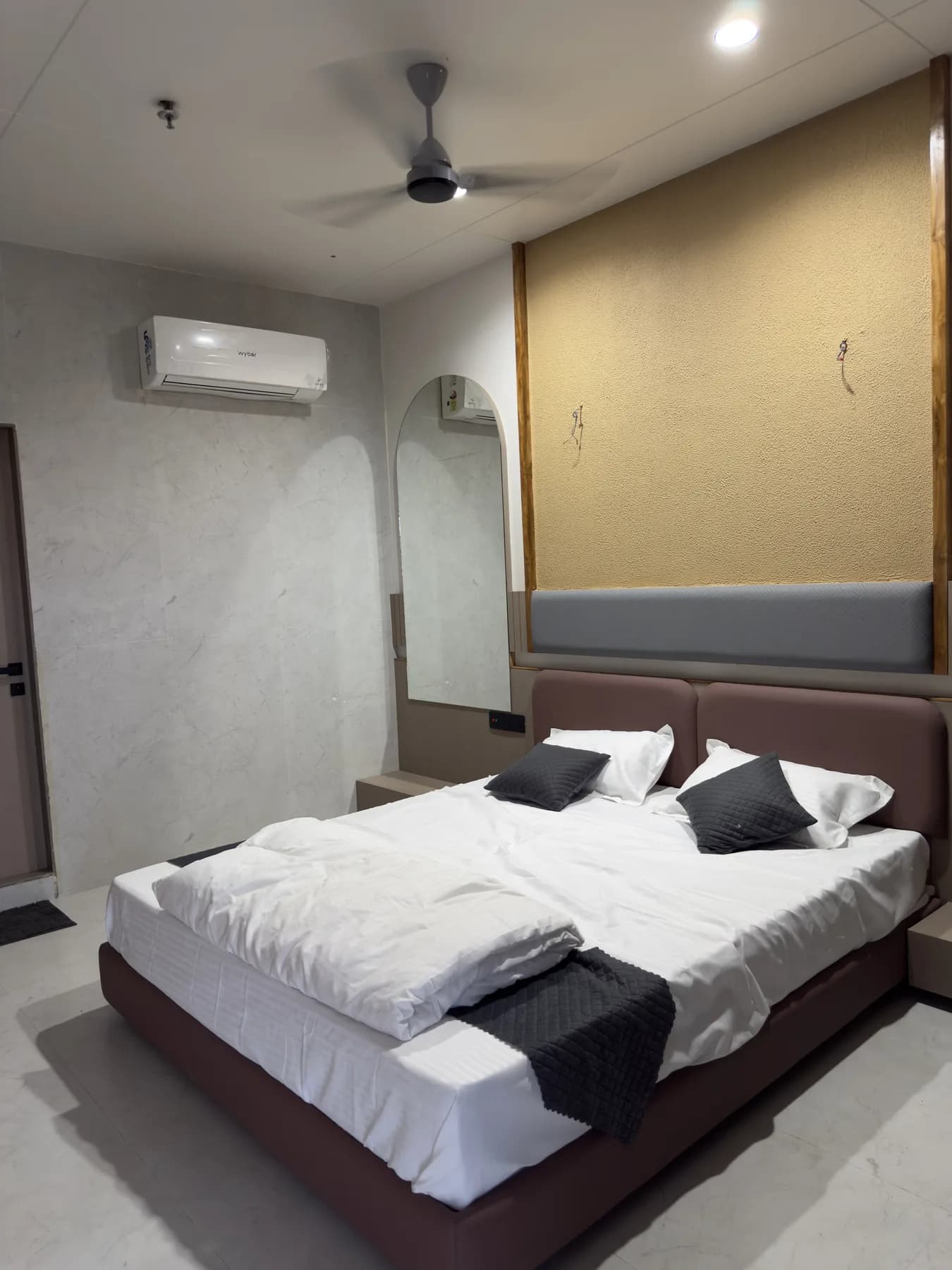 A guest suite on the property